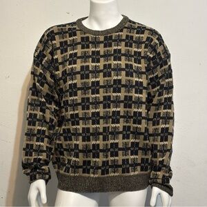 Windridge Men's Geometric Acrylic Sweater Size XLT